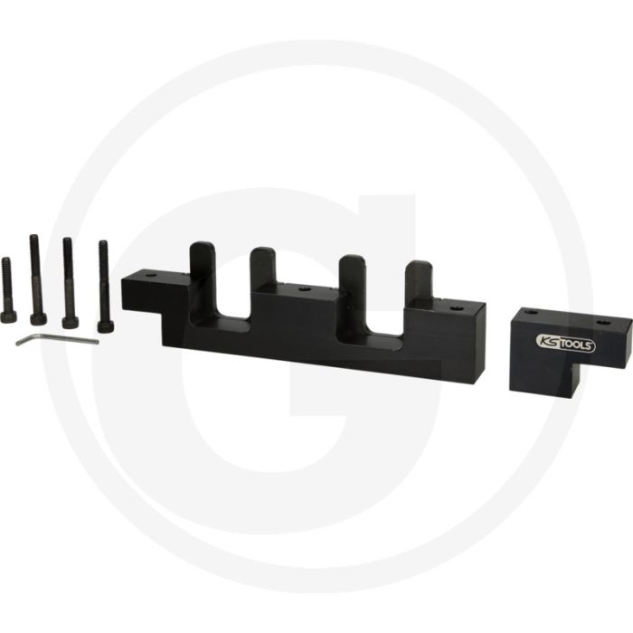 KS Tools Nockenwellen-Arretierwerkzeug-Satz für Opel, 2-tlg. | Opel Cascada, Insignia, Zafira C Tourer (2014-2017) • B20DTH • 75x210x40 mm