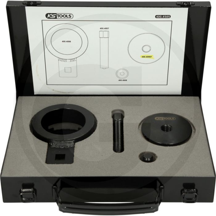 KS Tools Motoreinstell-Werkzeug-Satz für Opel, 4-tlg. 1,0/1,4l Turbo/Ecoflex (2015-2017)