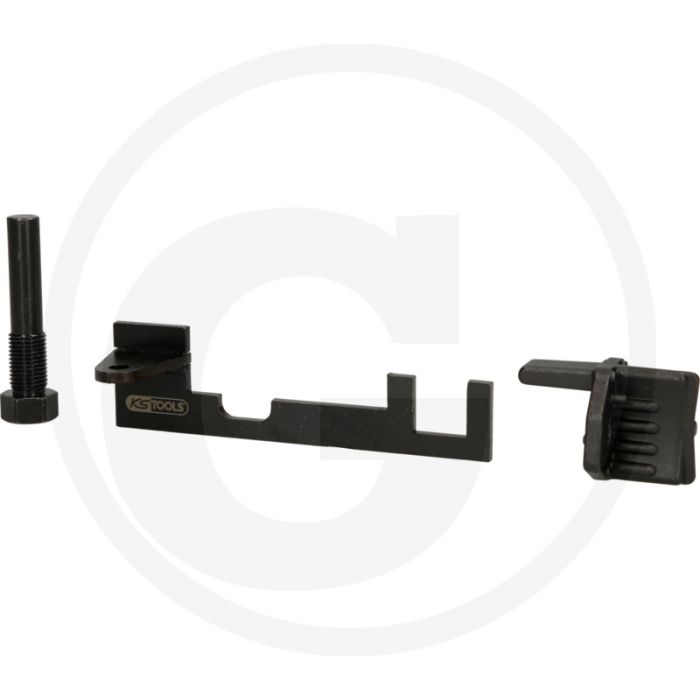 KS Tools Motoreinstell-Werkzeug-Satz für VAG, 3-tlg. - Profi Motor-Instandsetzung, Kurbelwellen & Nockenwellen blockieren, Zahnriemen wechseln. KS Tools Motoreinstell-Werkzeug-Satz für VAG, 3-tlg. - Profi Motor-Instandsetzung, Kurbelwellen & Nockenwellen blockieren, Zahnriemen wechseln.