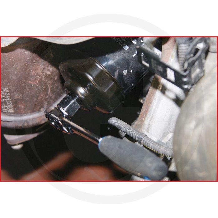 KS Tools 3/8" oilefiltersleutel, 93-45 (93 - 45) KS Tools 3/8" oilefiltersleutel, 93-45 (93 - 45)