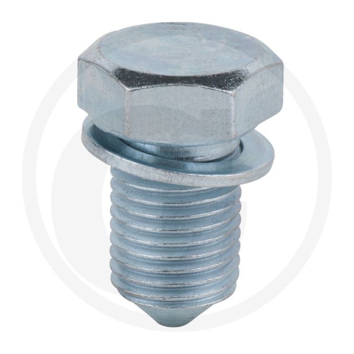 KS Tools Ölablassschraube, 19mm, M14x1,5x17,5mm met Dichtring. Breedte: 100mm. KS Tools Ölablassschraube, 19mm, M14x1,5x17,5mm met Dichtring. Breedte: 100mm.