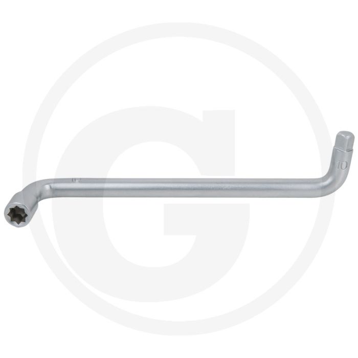 KS Tools Clé pour vidange d'huile - Outil de démontage pour bouchons de vidange d'huile • Carré intérieur et extérieur • Pour utilisation manuelle • Chrome-vanadium