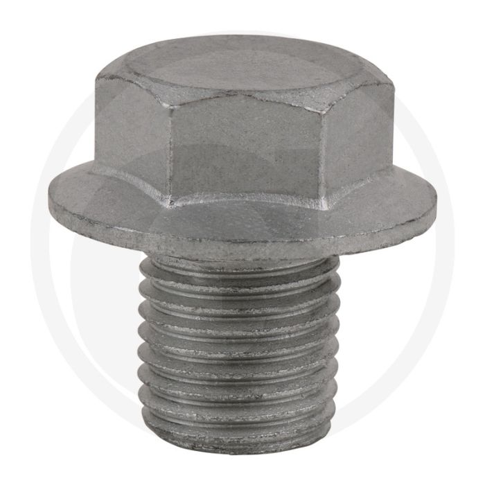 KS Tools Ölablassschraube, 18mm, M22x1,5x16mm, Aussensechskant, ohne Dichtring. Breedte: 100mm.