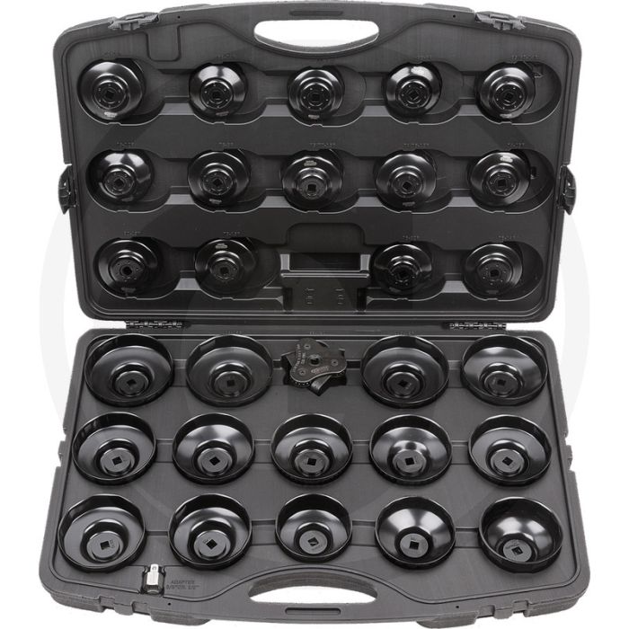 KS Tools 3/8"Oliefiltersleutelset,30-dlg (30-teilig)