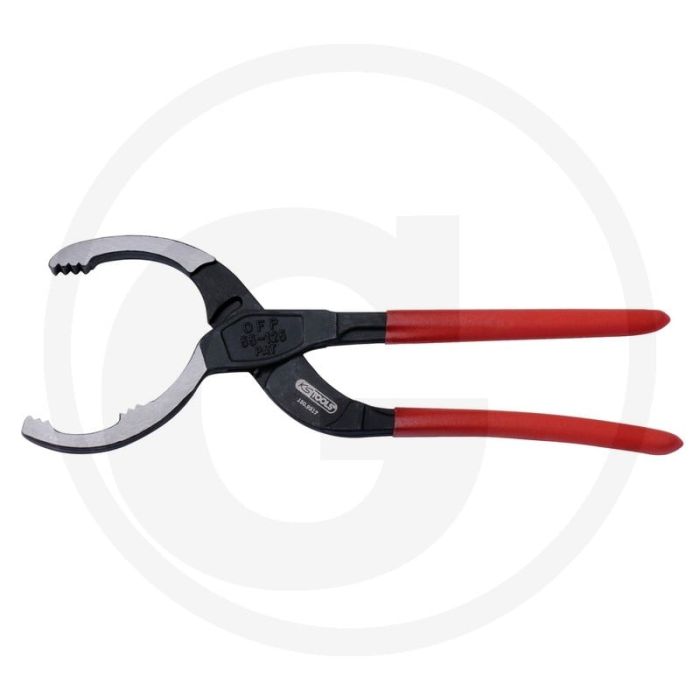 KS Tools Oliefiltertang, 50-125 mm, 5 verstelstappen, speciaal staal KS Tools Oliefiltertang, 50-125 mm, 5 verstelstappen, speciaal staal