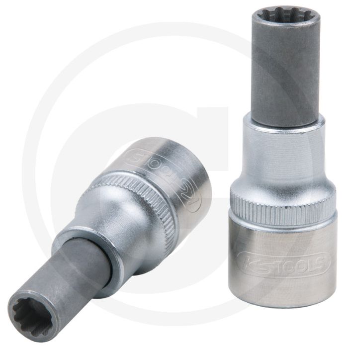 KS Tools OZ Spezial-Alu-Felgen-Stecknuss, 8 mm - Passgenaues Profil für mehrteilige OZ-Felgen