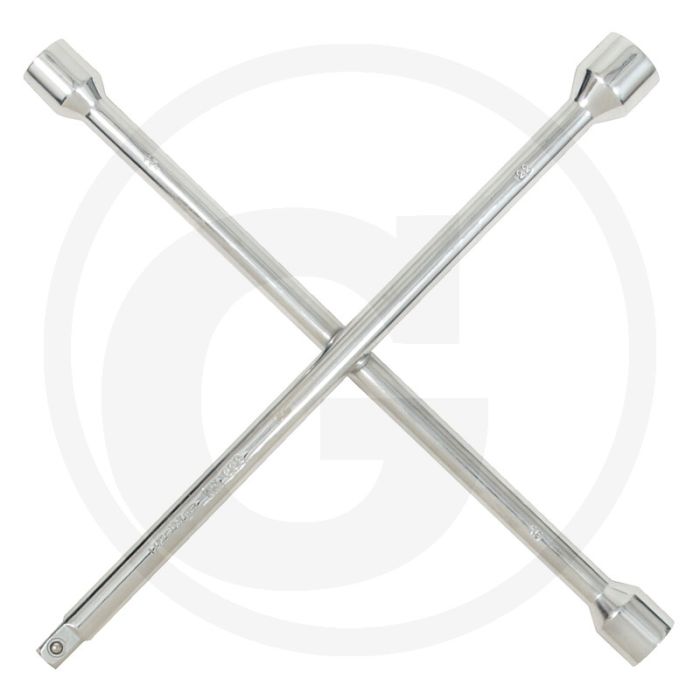 KS Tools Radkreuzschlüssel f.PKW,1/2"x17x19x21mm - Robuuste uitvoering, ideaal voor PKW, Transporter en Grossraumlimousinen