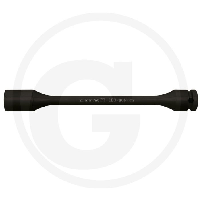 KS Tools Torsions Drehmomentbegrenzer 21mmx80Nm voor Radschrauben & Muttern. DIN 3121, 32x32x220mm. KS Tools Torsions Drehmomentbegrenzer 21mmx80Nm voor Radschrauben & Muttern. DIN 3121, 32x32x220mm.