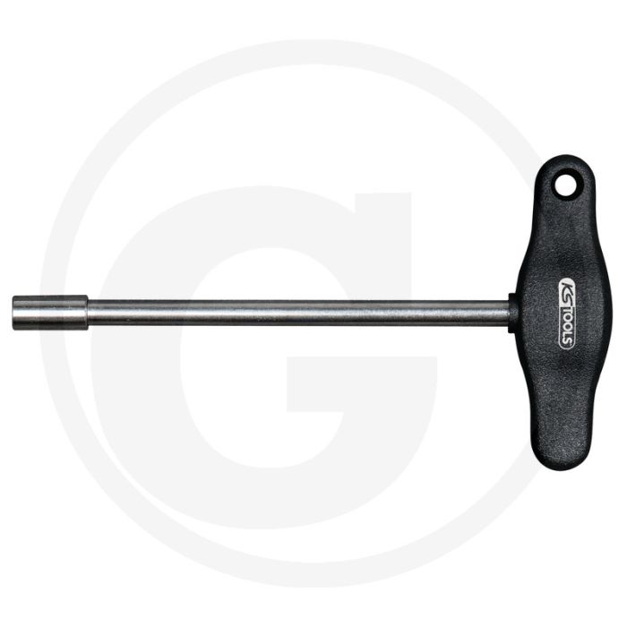 KS Tools Reifenventil-Einzieher, 180mm - Eenvoudige Handhabung, T-Griff, Chrom Vanadium