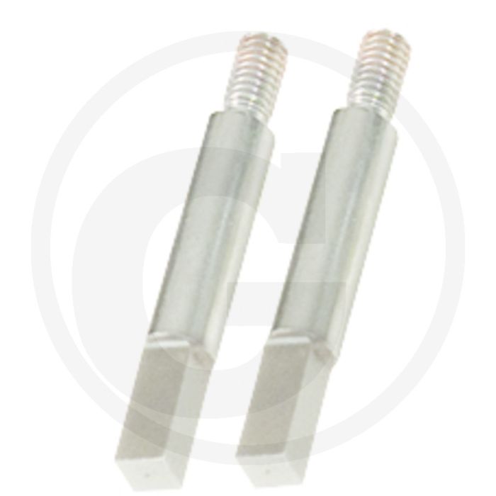 KS Tools Vierkantadapter, 6mm, 2/pak, 36x16x77mm KS Tools Vierkantadapter, 6mm, 2/pak, 36x16x77mm