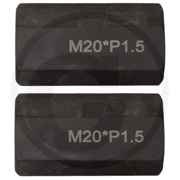 KS Tools Gewindeadapter-Satz M20x1,5x65mm, 2-tlg. - Lengte: 170mm KS Tools Gewindeadapter-Satz M20x1,5x65mm, 2-tlg. - Lengte: 170mm