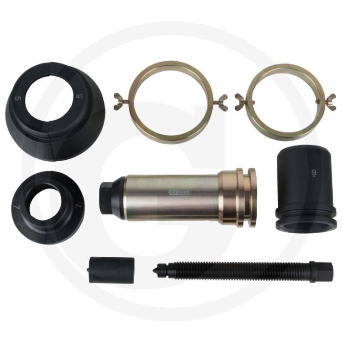 KS Tools Differential-Hauptwellenlager-Abzieher-Satz für Vo. | Hohe Abzugskraft - Antrieb 30 mm