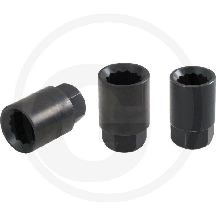 KS Tools SAF 12-kant remschijven-dop 15 mm - Voor SAF-Bremsscheiben - 12-kant - Maschinenbetätigung