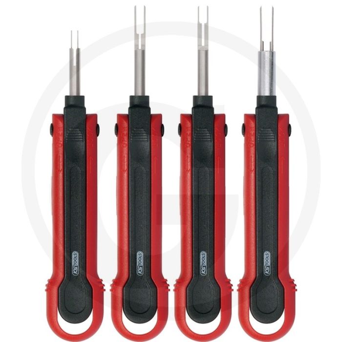 KS Tools Profi-Entrieglungs-Werkzeugsatz LKW - zerstörungsfreie Entrieglung von Rund- und Flachsteckkontakten KS Tools Profi-Entrieglungs-Werkzeugsatz LKW - zerstörungsfreie Entrieglung von Rund- und Flachsteckkontakten