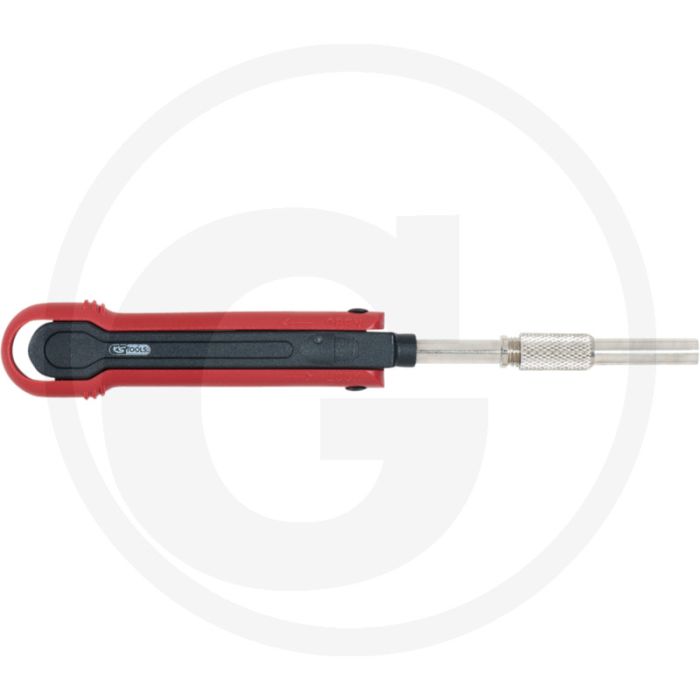 KS Tools Ontgrendelingsgereedschap, Ø 4,0 ABS - Te gebruiken voor DAF, Daimler-Benz, Iveco, MAN, Volvo. KS Tools Ontgrendelingsgereedschap, Ø 4,0 ABS - Te gebruiken voor DAF, Daimler-Benz, Iveco, MAN, Volvo.