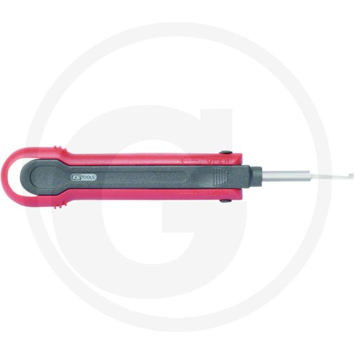 KS Tools Ontgrendelgereedschap, haak groot - Te gebruiken voor DAF, Daimler-Benz, MAN - 160mm