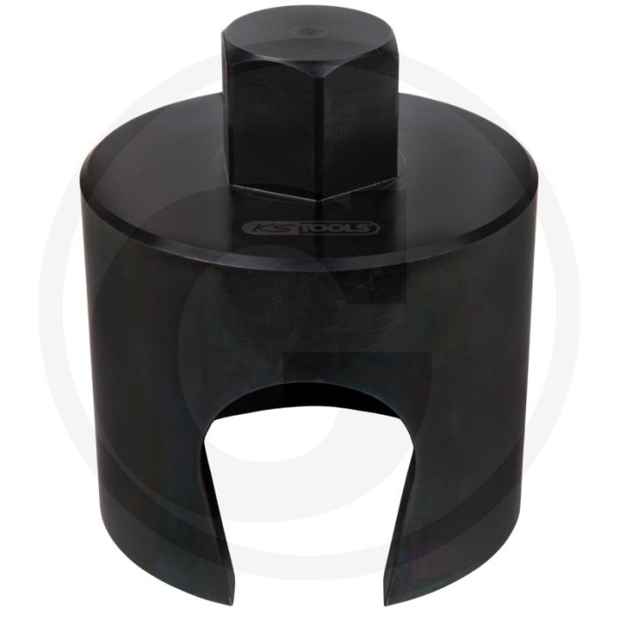 KS Tools NFZ Spurstangenkopf Spezial-Steckschlüssel, 115mm - Universal einsetzbar, Außensechskantantrieb 36,0 mm