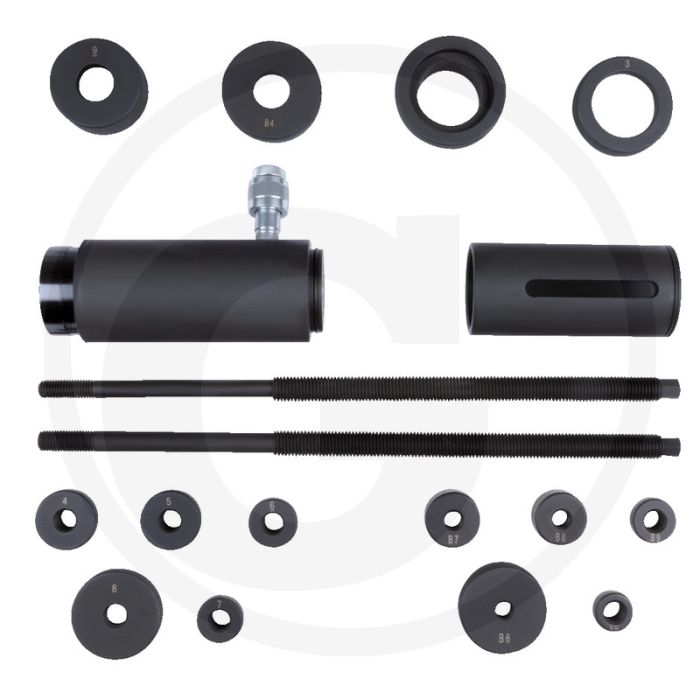 KS Tools In- en uitbouwgereedschapsset voor veerb. 19-delig, 17t Hydraulikzylinder