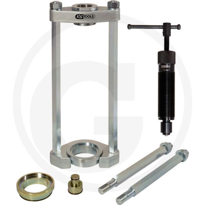 KS Tools Persbeugel met hydraulische spindel,6dlg. 10t, 220x140x440mm, Speciaal staal