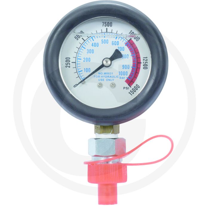 KS Tools Manometer - Meetbereik: 20-700 bar