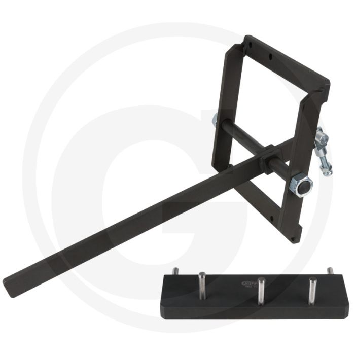 KS Tools Getriebe Einstelllehren-Satz für ZF 12 AS, 2-tlg. - Spezial-Werkzeugstahl, 8416g