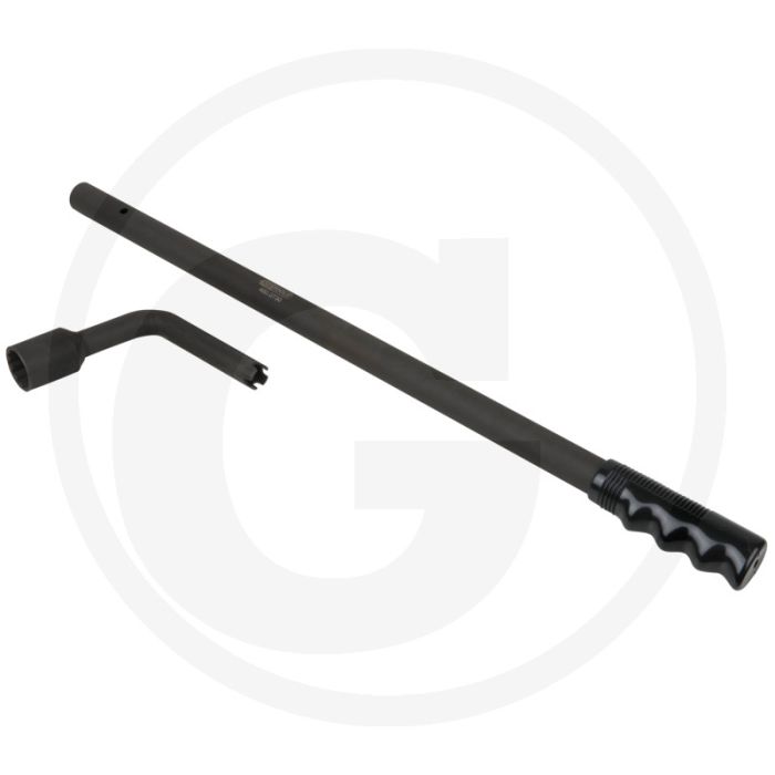 KS Tools Fahrerhaus-Schlüssel-Satz für Volvo / Scania, 2-tl. 12-Kant, 535mm, 1137g KS Tools Fahrerhaus-Schlüssel-Satz für Volvo / Scania, 2-tl. 12-Kant, 535mm, 1137g