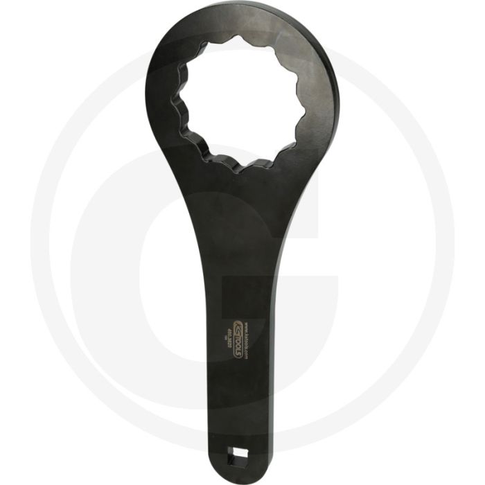 KS Tools Zwölfkant-Spezialschlüssel für Iveco, zur Lenkstockverschraubung, robust, Spezial-Werkzeugstahl.