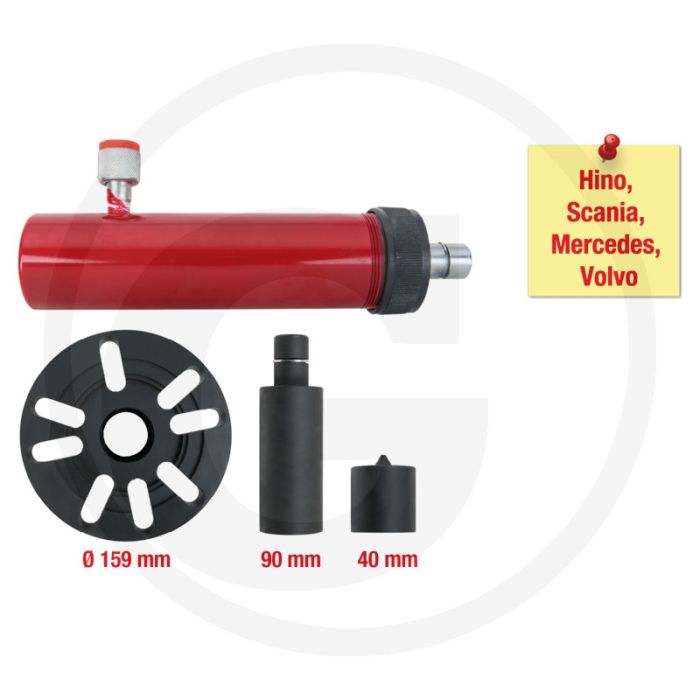 KS Tools Universal-Riemenscheiben-Abzieher-Satz mit Hydraul. - LKW - 185x120x360 mm