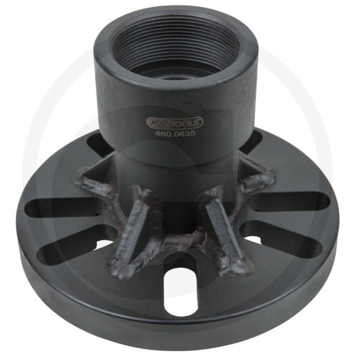 KS Tools Demontageflansch Ø 159 mm - Spezial-Werkzeugstahl. Ø 159 mm, 3020 g.