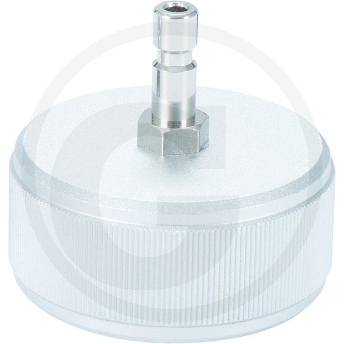 KS Tools Schroefadapter, maat 3 / M45x4,0 - Diagnose van lekkages, met snelkoppeling