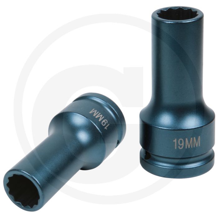 KS Tools 3/4" MAN Zylinderkopf-Stecknuss 19 mm - Breedte: 120 mm KS Tools 3/4" MAN Zylinderkopf-Stecknuss 19 mm - Breedte: 120 mm