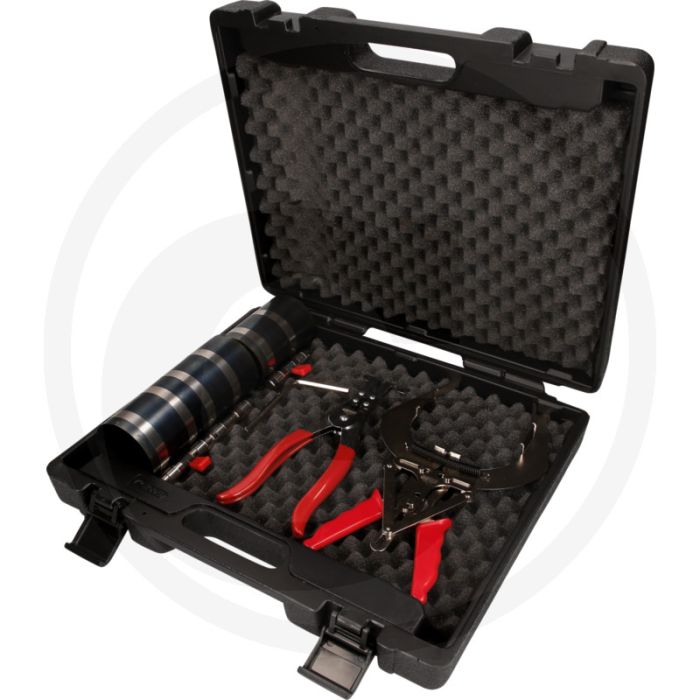 KS Tools Kolbenring-Spannband-Satz, 90 - 175 mm, 5-tlg. met Ratschenfunktion KS Tools Kolbenring-Spannband-Satz, 90 - 175 mm, 5-tlg. met Ratschenfunktion