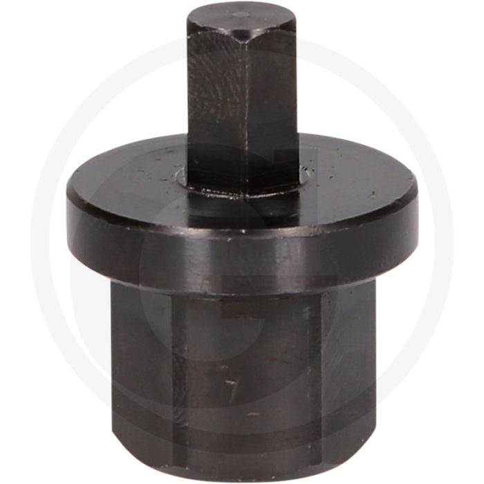 KS Tools Spezial Steckschlüssel für DAF, 17 mm - Spezialprofil, passgenaue Profile, phosphatiert