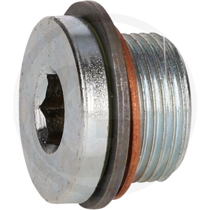 KS Tools Ölablassschraube M22 x 1,5 x 18 mm für MAN met Dichtring. KS Tools Ölablassschraube M22 x 1,5 x 18 mm für MAN met Dichtring.