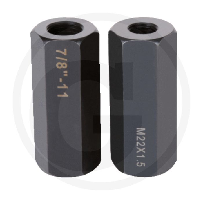 KS Tools Draadadapter 7/8"x11 en M22x1,5 - Gewicht: 1.200g KS Tools Draadadapter 7/8"x11 en M22x1,5 - Gewicht: 1.200g