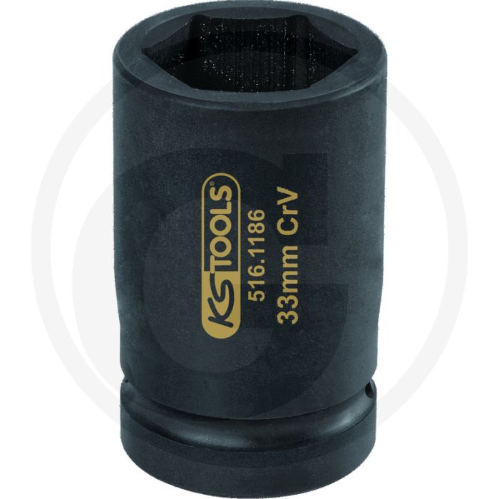 KS Tools 1" Dopsleutel, zeskant, SW33 - 33mm.