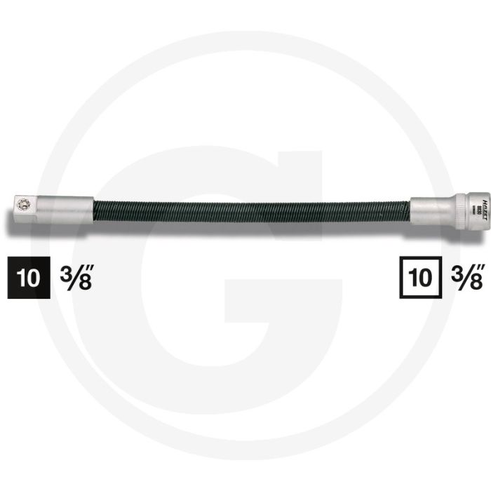 Hazet Buigzaam verlengstuk 210 mm Chroom-vanadium