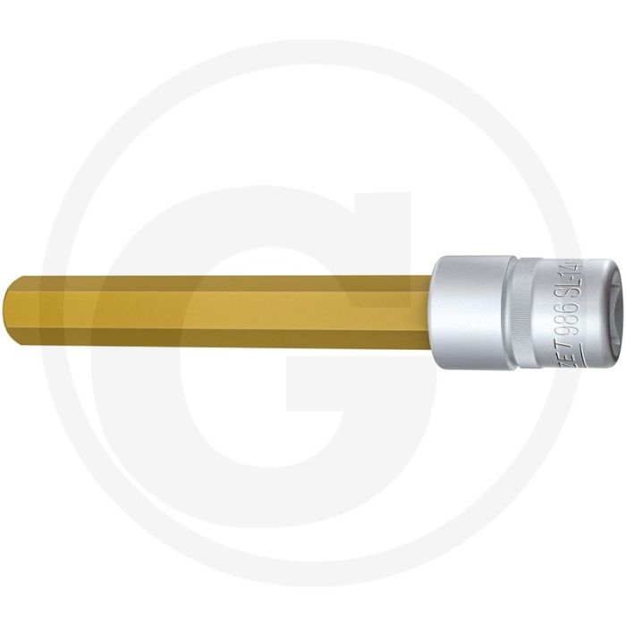 Hazet Schraubendreher-Einsatz, 140 mm, SW14, T (Vierkant 12,5 mm (1/2 Zoll), Innen-Sechskant Profil 14 mm)