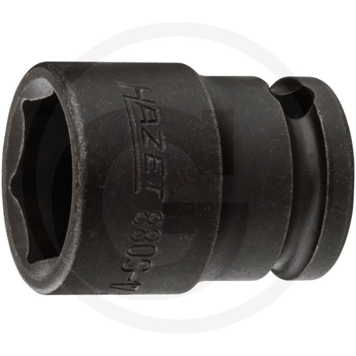 Hazet Krachtdopsleutel (zeskant) - Chroom-vanadium - DIN 3129 - Sleutelwijdte 17 mm