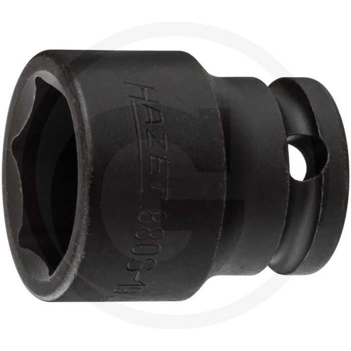 Hazet Krachtdopsleutel (zeskant) - Chroom-vanadium - DIN 3129 - 19 mm.