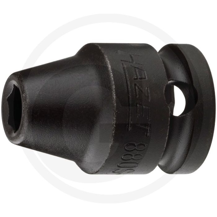 Hazet Krachtdopsleutel (zeskant) - Chroom-vanadium - DIN 3129 - 6 mm