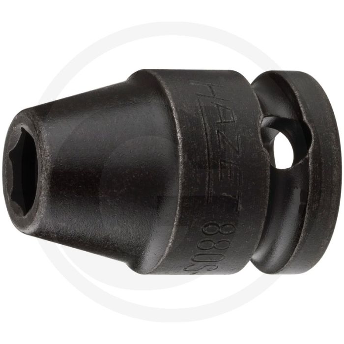 Hazet Krachtdopsleutel (zeskant) - Chroom-vanadium - DIN 3129 - 7 mm