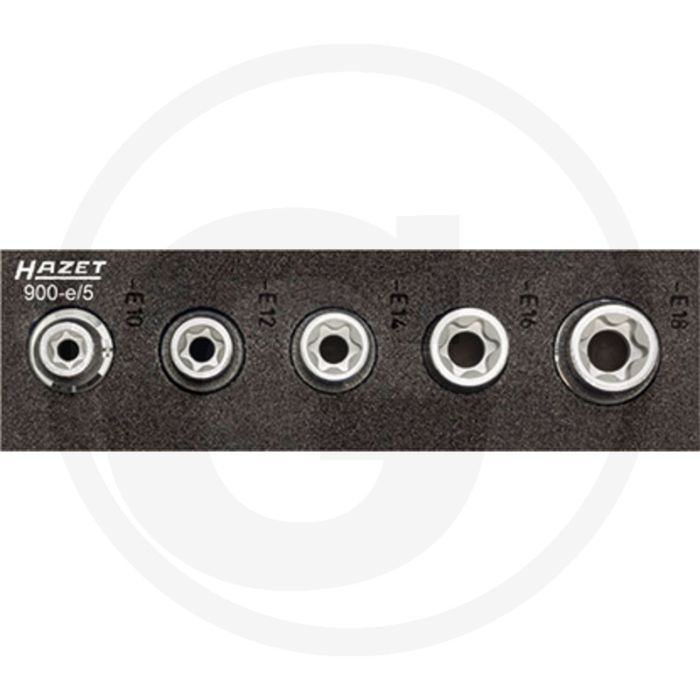 Hazet TORX®-dopsleutelset (1/12) - Chroom-vanadium