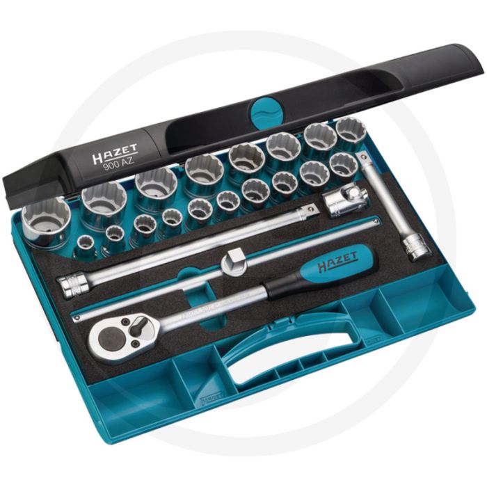 Hazet Dopsleutelset 1/2" SW 3/8" - 1 1/4" 18-delig
