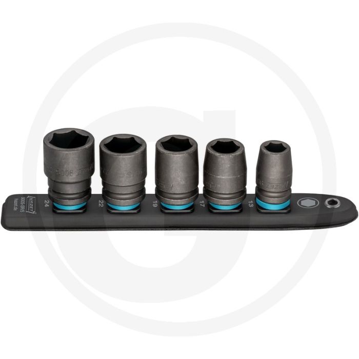 Hazet Kz. Rail 1/2", Kraftnuss (5-teilig)