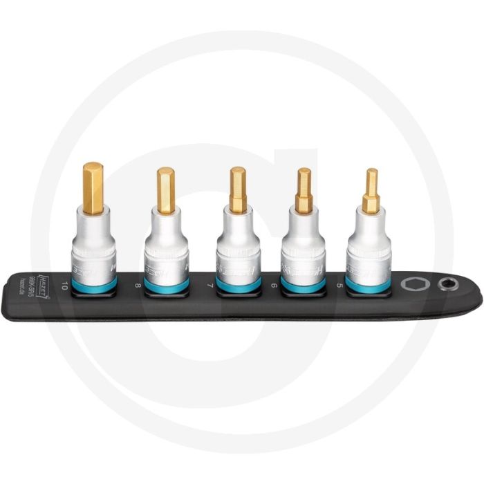 Hazet Kz. Rail 1/2" Innensechskant kl (5-teilig)