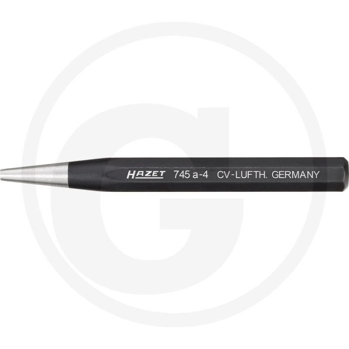 Hazet Doorslag 4mm 120mm Achthoekig