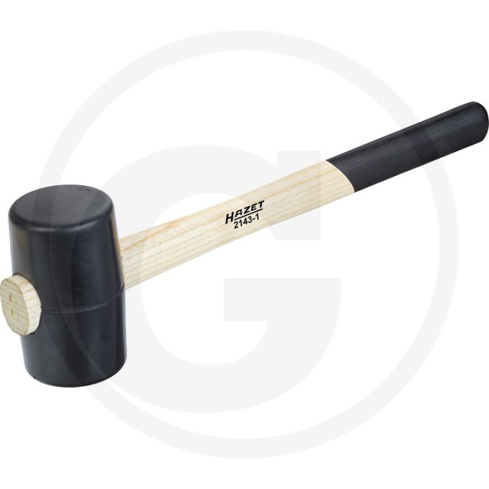 Hazet Rubberen hamer 380mm, 225g, DIN 5128