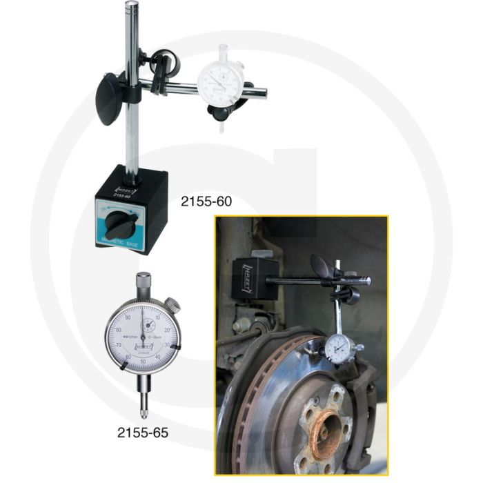 Hazet Kleine meetklok 0-10 mm nauwkeurigheid