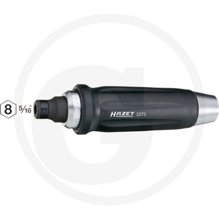 Hazet Bit slagschroevendraaier 165mm 80Nm 8mm - Rechts-/Linksgewinde